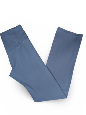 NWOT Athleta Womens Elation Straight Leg Pant Leggings Blue Size M High Rise